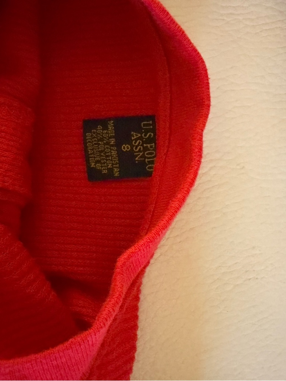 Polo waffle shirt - boys